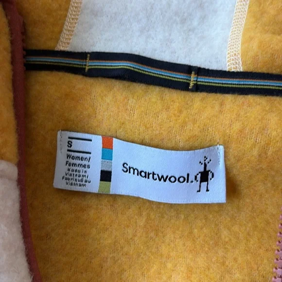 Smartwool 1/2 Zip Colorblock Fleece Hoodie - Picture 4 of 4
